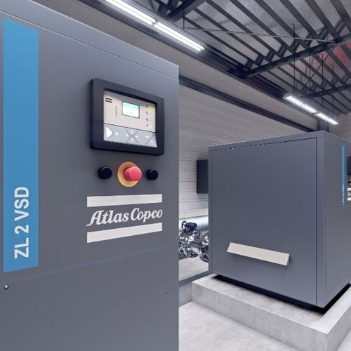 Soufflante à pistons rotatifs - ZL 2 VSD - Atlas Copco Kompressoren und Drucklufttechnik GmbH - d'air / mono-étagée / sans huile