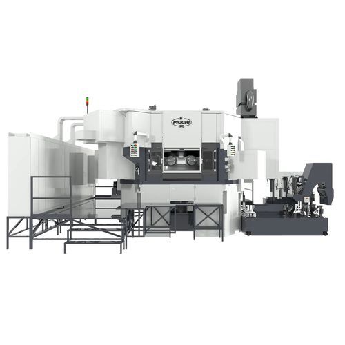 Centre d'usinage 5 axes - T10-U32 - Picchi S.r.l. - horizontal / avec table rotative / pour l'industrie automobile