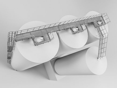 Passerelle piétonne - TLC