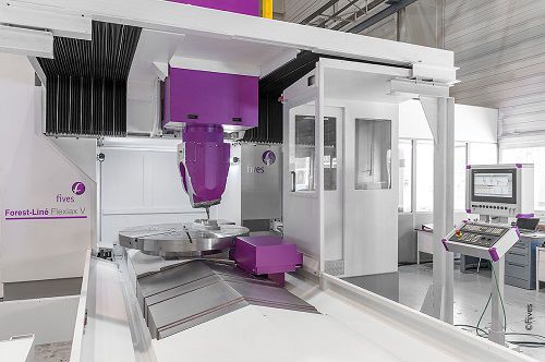 Centre de tournage-fraisage CNC - FOREST-LINÉ FLEXIAX V - Fives Machining - vertical / 5 axes / à productivité élevée