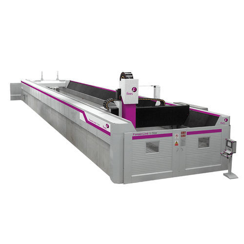 Fraiseuse CNC 5 axes - FOREST-LINÉ V-STAR - Fives Machining - verticale / à portique / à deux broches