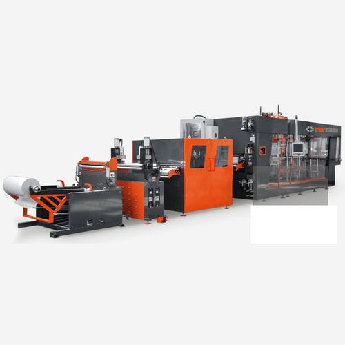 Thermoformeuse alimentée par rouleau - ER 90-3 - Erkur Thermoforming Machinery - pour emballage / automatique / sous vide
