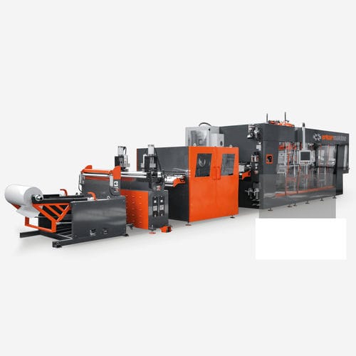Thermoformeuse alimentée par rouleau - ER 100 / 3 - Erkur Thermoforming Machinery - de plaques / pour emballage / automatique