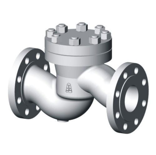 Clapet anti-retour à soupape - Z15.4 - ARAKO spol. s r.o - pour eau / pour gaz / à bride