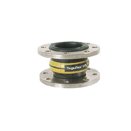 Compensateur de dilatation en caoutchouc - TEGUFLEX® P HO - Trelleborg Expansion Joints - rond / à bride / pour l'eau
