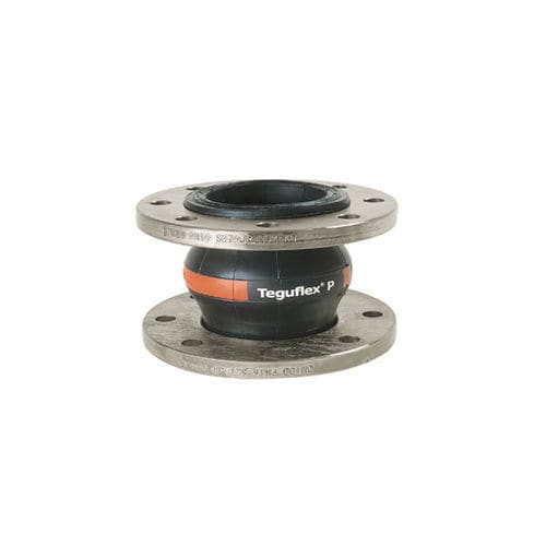 Compensateur de dilatation en caoutchouc - TEGUFLEX® P - Trelleborg Expansion Joints - rond / à bride / pour l'eau
