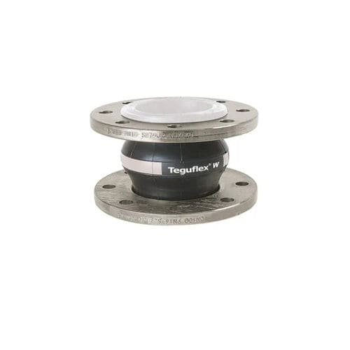 Compensateur de dilatation en caoutchouc - TEGUFLEX® W - Trelleborg Expansion Joints - rond / à bride / pour l'industrie agroalimentaire
