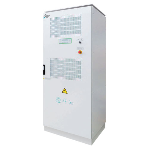 Onduleur DC/AC on-line - ZGR SOLAR CTR series - Zigor - solaire / triphasé / avec afficheur LCD