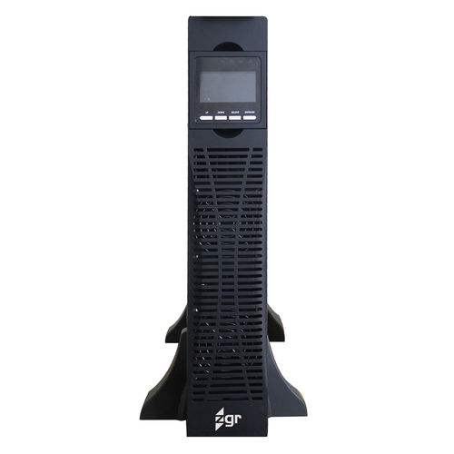 UPS on-line - ZGR EFFICIENT series - Zigor - parallèle / monophasé / avec afficheur LCD