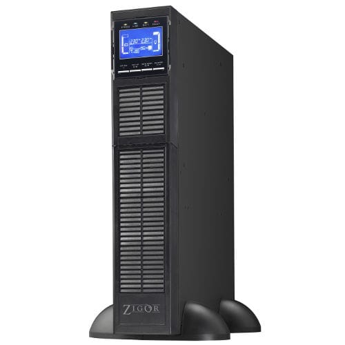 UPS à double conversion - TIBER NG series - Zigor - monophasé / Mode Eco / à haute fréquence