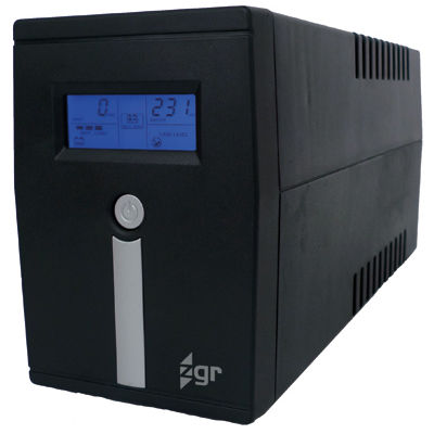 UPS line-interactive - ZGR OPTIME series - Zigor - monophasé / avec afficheur LCD / compact