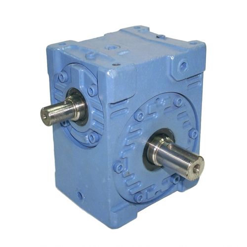Réducteur mono train - MA series - Makishinko Co., Ltd. - à vis sans fin / orthogonal / à arbre plein