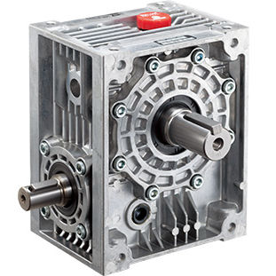 Réducteur en aluminium - MAL Series - Makishinko Co., Ltd. - à vis sans fin / orthogonal / à arbre plein