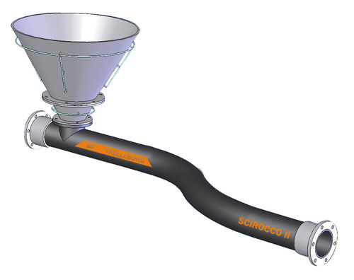 Convoyeur pneumatique - SCIROCCO - Trelleborg Industrial Hose - de transport / flexible / gravitaire