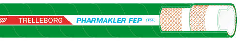 Tuyau flexible pour produits chimiques - PHARMAKLER FEP - Trelleborg Industrial Hose - pour produits alimentaires / pour le chlore / en caoutchouc
