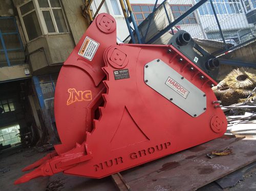 Cisaille de démolition hydraulique - NUR GRUP MÜHENDİSLİK MAKİNA AŞ - pour excavatrice / pour bois / contrôlée
