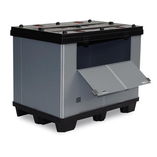 Caisse-palette en PP - TP - CMP srl - de stockage / de transport / pliable