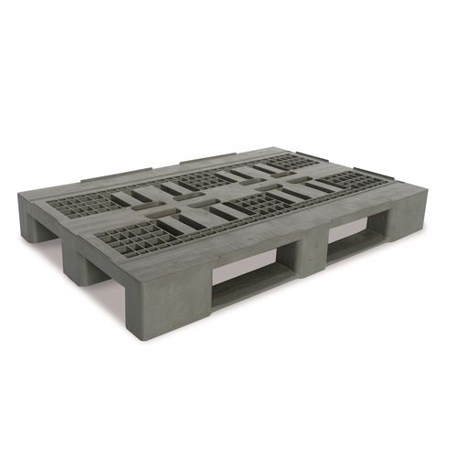 Palette en HDPE - Vipall 800 ECO - CMP srl - ISO / de manutention / à plate-forme ouverte