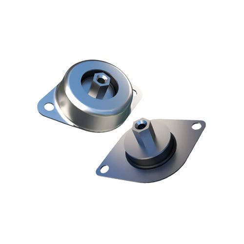 Support antivibratoire cylindrique - VT series - Trelleborg Antivibration Solutions - en caoutchouc / pour engin / pour armoire