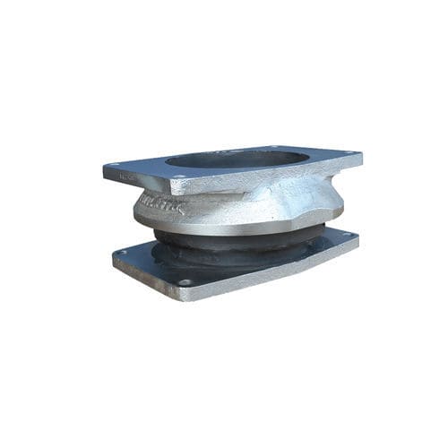Support antivibratoire rectangulaire - 17-1472 - Trelleborg Antivibration Solutions - en métal / en caoutchouc / pour applications lourdes