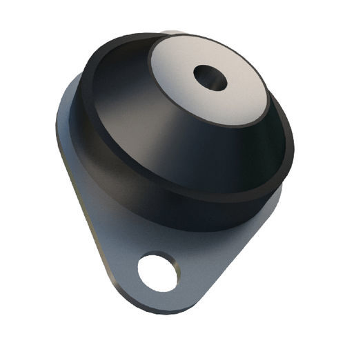 Support antivibratoire cylindrique - 17-1566-45 - Trelleborg Antivibration Solutions - en métal / en caoutchouc