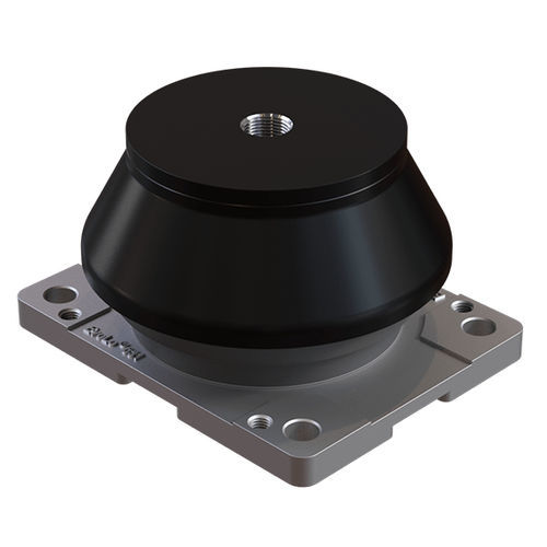 Support antivibratoire cylindrique - Evolo 631 GRADE AA-AC - Trelleborg Antivibration Solutions - en aluminium massif / en caoutchouc