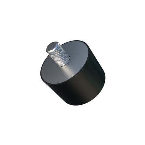 Support antivibratoire cylindrique - Type A - Trelleborg Antivibration Solutions - en acier / en caoutchouc