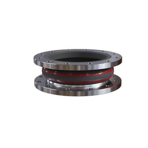 Joint de dilatation en caoutchouc - ERV Rotex - Trelleborg Antivibration Solutions - en acier / en PTFE / rond
