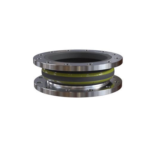 Joint de dilatation en caoutchouc - ERV Yellowsteel  - Trelleborg Antivibration Solutions - en acier / en PTFE / rond