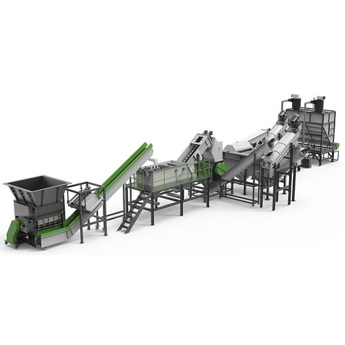 Ligne de lavage à eau - AWS PE 05 - Aceretech - automatique / pour l'industrie du recyclage / pour bouteilles
