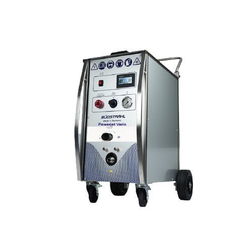 Machine de nettoyage cryogénique automatique - PowerJet Vario - Südstrahl - mono-tuyau