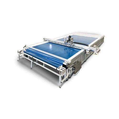 Plotter de découpe pour tissu acrylique - SM-375-TA - SolarEdge Automation Machines S.p.A. - pour polyester / automatique
