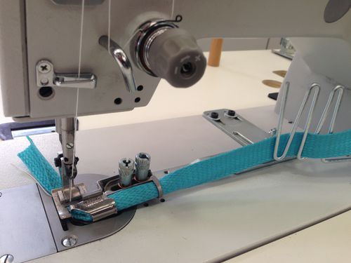 Unité de couture point zigzag - SM-110-CA - SolarEdge Automation Machines S.p.A. - fixe / semi-automatique