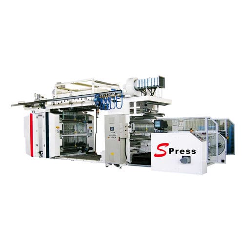 Presse flexographique stack - sPress - Flexofem srl - à 8 couleurs / à 6 couleurs / à 2 couleurs