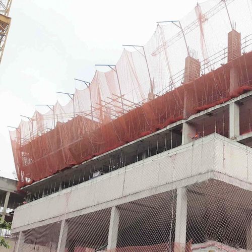 Filet de sécurité anti-chute pour chantier - Visor V - Visornets - de grande hauteur