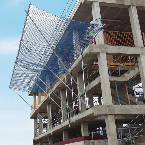 Filet de sécurité anti-chute pour chantier - Visor T - Visornets - de grande hauteur
