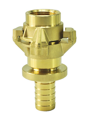 Raccord hydraulique - Geka - LUXECASTING INTERNATIONAL GROUP - rapide / cannelé / en laiton