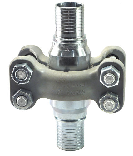 Raccord hydraulique - L900118 - LUXECASTING INTERNATIONAL GROUP - cannelé / en acier au carbone / mâle