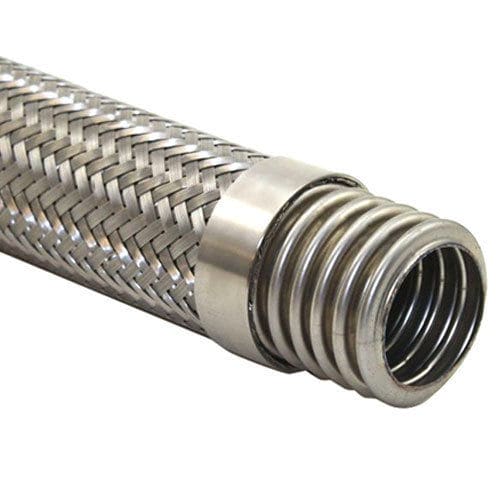 Tuyau flexible pour produits chimiques - LUXECASTING INTERNATIONAL GROUP - pour gaz / pour huile / en acier inoxydable