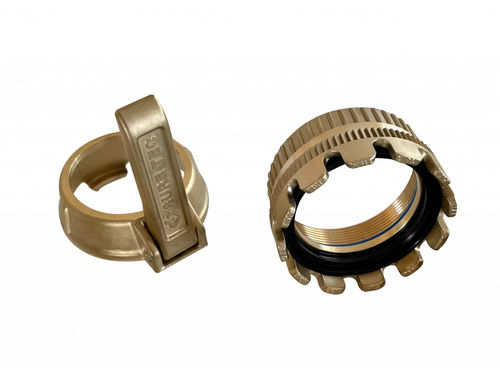 Raccord pour produits chimiques - TW - LUXECASTING INTERNATIONAL GROUP - pour carburant / rapide / DIN