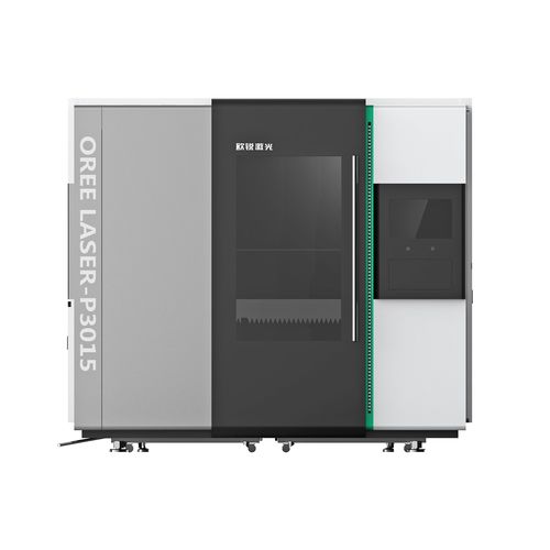 Machine de découpe laser à fibre - GAMA OR-P - Laser Comercial - pour métal / avec table d'échange