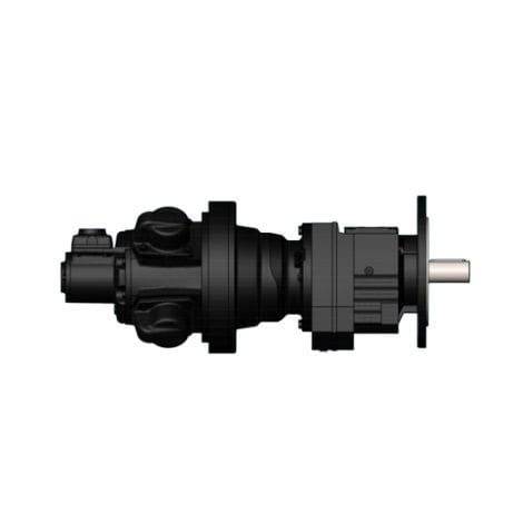 Moteur pneumatique à pistons radiaux - RM110 series - GLOBE Airmotors, Test Equipment & Motion Control - standard / à bride