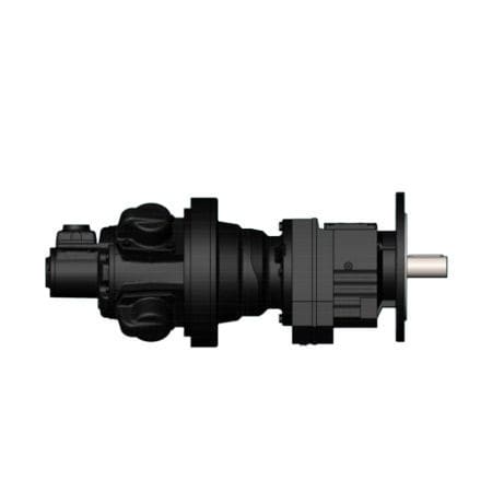 Moteur pneumatique à pistons radiaux - RM210 series - GLOBE Airmotors, Test Equipment & Motion Control - standard / à bride