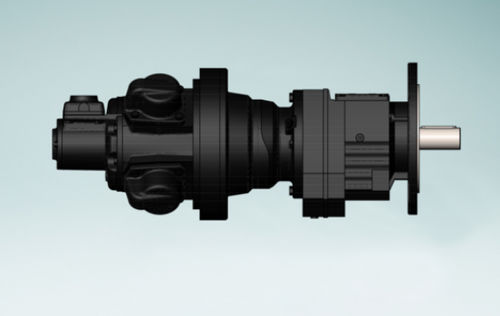 Moteur pneumatique à pistons radiaux - RM510 series - GLOBE Airmotors, Test Equipment & Motion Control - pour applications lourdes / pour pompe hydraulique / pour manutention