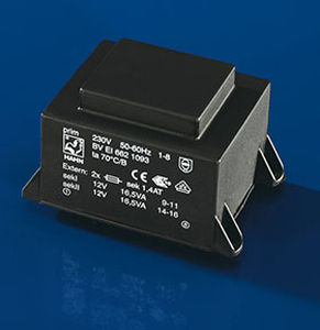 Transformateur d'alimentation électrique - EI 66 series - HAHN - Elektrobau - enrobé résine / pour l'électronique / haute tension
