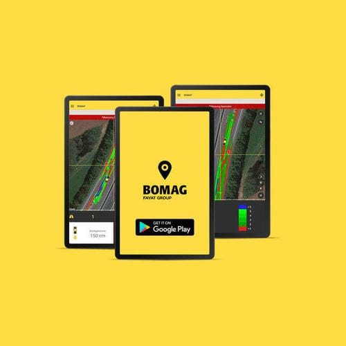 Application mobile de reporting - BOMAP - BOMAG - d'acquisition de données SIG mobile / de visualisation / de supervision