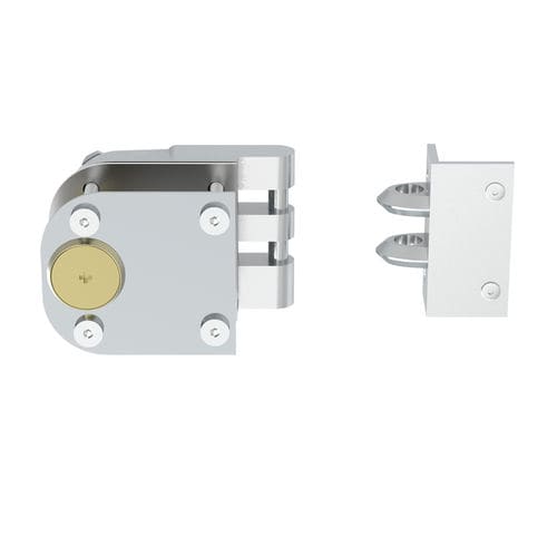Serrure à pêne - KKCK-GL-TGLCK-SET - Ningbo Vichnet Technology Co., Ltd - pour porte / en acier inoxydable
