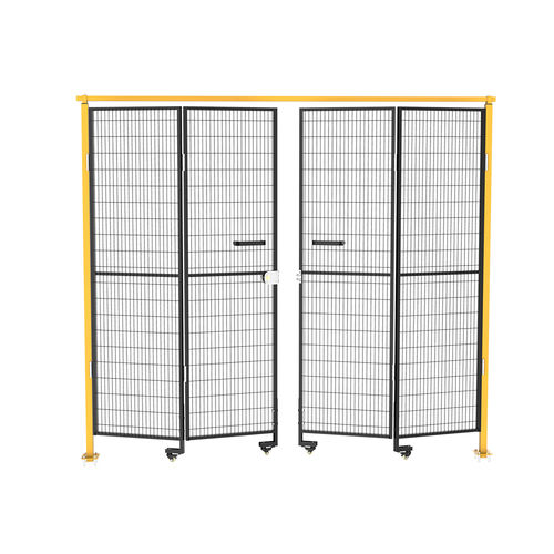 Porte pliante - SM06-MAX4000 - Ningbo Vichnet Technology Co., Ltd - en acier / pour l'intérieur