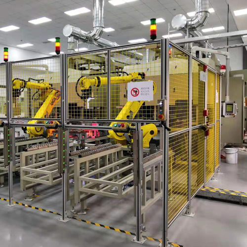 Cloison d'atelier - Slimline Type Series - Ningbo Vichnet Technology Co., Ltd - pour le stockage des matériaux en vrac / de protection du périmètre / de protection de machine