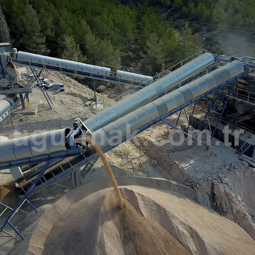 Convoyeur à bande - UB series - Uğurmak Crushing and Screening Plants - de chargement / de décharge / modulaire